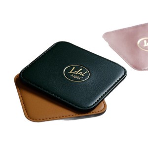 Posavasos Redondos de Cuero PU de 10 cm, Estilo Nórdico, para Café, Bar, Personalizables - Product Image 5