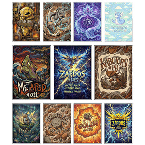 Caja Misteriosa de Arte de Pokémon, Tamaño A5, con Marco Extendido, Set de Tarjetas Coleccionables, Caja Sorpresa - Product Image 5