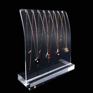 Hot Sales Acryl Ketting Sieraden Display Stands Sieraden Display Neck Stands