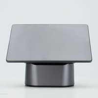 Soporte de Carga Rápida para Tablet PC de Aluminio con Bloqueo Antirrobo, Ajustable y Extraíble para Mostrador, para Comercio Minorista