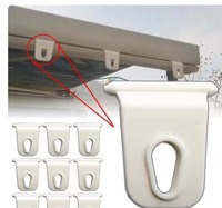 Meilleur prix haute performance 2.5*2m RV auvent en alliage d'aluminium camping-car et caravane auvent avec de bonnes pièces de carrosserie de service