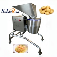 Snelle snijmachine voor aardappelen, sla, wortelen en andere groenten voor restaurants
