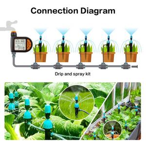 Programmateur d'arrosage intelligent numérique pour jardin, sous marque privée, contrôleur d'irrigation extérieur automatique pour plantes, idéal pour balcon - Product Image 4