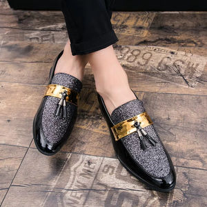 Chaussures habillées formelles de qualité supérieure pour hommes, confortables et élégantes, fabriquées à la main, sur mesure, augmentant la taille, disponibles en hiver - Product Image 6