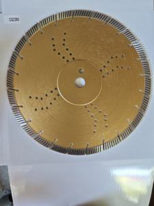 Disque de coupe diamanté sinterisé à chaud de qualité industrielle, technologie OEM Arix, JOWIN HST, certifié ISO9001, pour béton/armature - Product Image 2