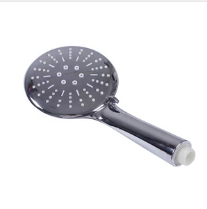 Pommeau de <span class=keywords><strong>douche</strong></span> en plastique entièrement chromé multi-fonctions portable 3 jets économie <span class=keywords><strong>d</strong></span>'<span class=keywords><strong>eau</strong></span> douchette 3 fonctions accessoires de salle de bain - Product Image 2