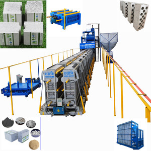 Ligne de production de panneaux sandwich, recyclage de boîtes d'emballage en EPS, broyage et fabrication de panneaux muraux, machine à panneaux muraux en EPS - Product Image 1