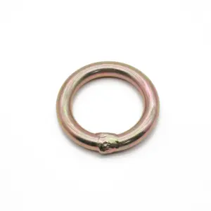 HENGLONG Metal Safety O ring Forged Zinc Plated Adjustable Steel D ring