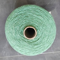Fil mélangé en coton recyclé NE 1.5s 2s 3s avec une bonne absorption d'eau, teint, pour tricot et tissage, anti-bactérien