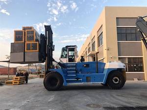 Chariot élévateur haute performance et durable HNF120, véhicule de levage de charges lourdes, mât duplex 12 tonnes pour entrepôt de stockage de matériaux de construction - Product Image 5