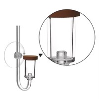 Aquapro Diffuseur de CO2 en acrylique transparent pour plantes d'aquarium Aquarium