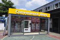 Conteneur de magasin de proximité en EPS à montage rapide, emballage plat de 20 pieds