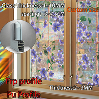 Proveedor de Ventanas de PU, Perfil de Fibra de Vidrio FRP de Tamaño Personalizado, Perfiles de Construcción de Plástico Reforzado con Fibra de Vidrio Duraderos y Antioxidantes