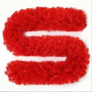 Newly Christmas Decoration 2.7 Meters Red Color Artificial Christmas Garlands