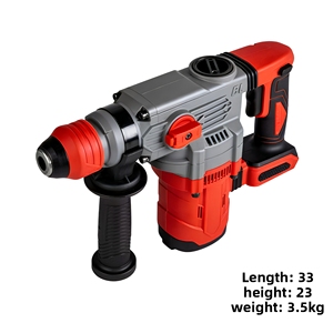 Brushless High-Power Electric Hammer Drill, Dual-Purpose Heavy Hammer, <b>Multifunctional</b> Industrial-Grade Concrete tools - Product Image 4