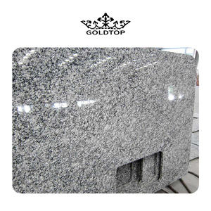 Goldtop Luxury Natural Stone Spray White Wave White <span class=keywords><strong>Granit</strong></span> Slabs pour carreaux <span class=keywords><strong>de</strong></span> sol Vanity Countertop Sinks - Product Image 3