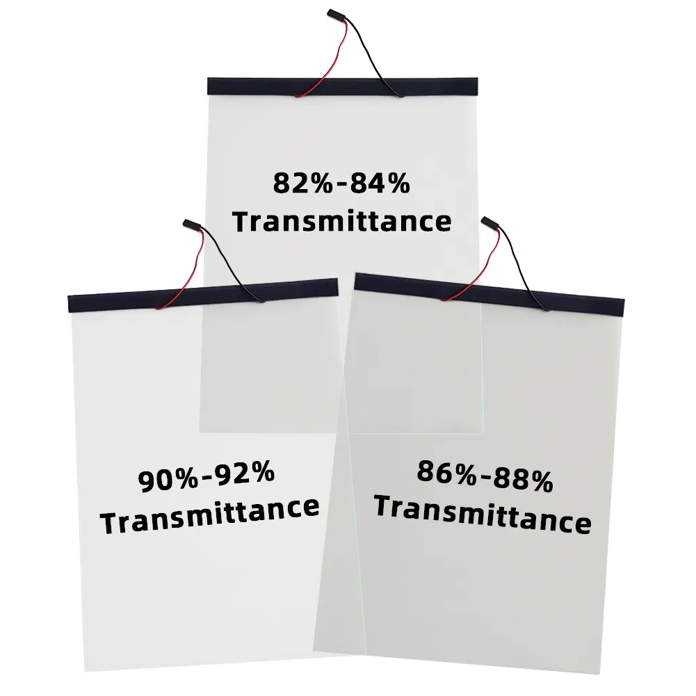 Filmbase schaltbare Glas maßge schneiderte selbst klebende PDLC-Folie