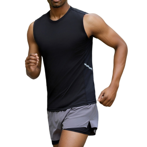 Men T-Shirts Quick Dry Athletic Fitness Breathable Fitness Sport for Running - Product Image 2
