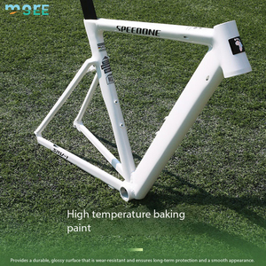 Cuadro de <span class=keywords><strong>Bicicleta</strong></span> de Carretera SeeMore Personalizado de <span class=keywords><strong>Aluminio</strong></span>, 700C, para Bicicletas de Carreras, con Frenos de Disco/Llanta, Ligero - Product Image 2
