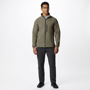 Fashion Wear New Design Oem Service Custom Logo Outdoor Waterproof Breathable Men Softshell Jacket 2026 - Product Image 1