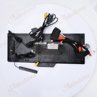 Pantalla para Pasajeros de Auto de 17 Pulgadas, Pantalla de Copiloto Android para Dodge RAM 2013-2018, Reproductor Multimedia con GPS para Auto, Radio, Unidad Principal