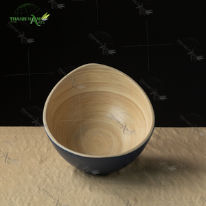 Tazón de Bambú Personalizado ODM/OEM - Vajilla Desechable Ecológica, Diseño Único, Hecho a Mano para Uso Diario y Regalos, Tamaño Grande - Product Image 2