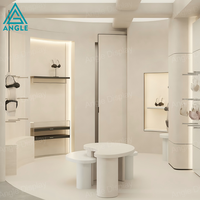Premium Gold LED-Beleuchtung Dessous-Präsentationsständer BH-Schaufensterpuppe Luxus-Unterwäsche-Vitrine Elite Boutique Innendesign-Set