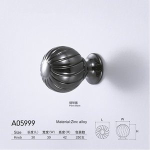 Bathroom <b>Single</b>-Hole Cabinet Door Drawer Handle Multi-Color Threaded Solid for Modern Kitchen Bedroom - Product Image 3
