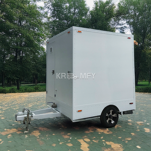 Remorque de toilettes portables de luxe pour appartements et immeubles de bureaux – Sanitaire extérieur écologique avec structure en acier galvanisé durable - Product Image 2