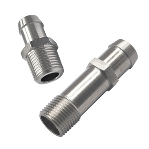 Conjunto de Conectores de Manguera de Calefacción LS Swap, Conector de Espiga de 3/4" y 5/8", Rosca de Tubería de 1/2NPT, Adaptador de Manguera de Refrigerante Compatible con Chevrolet Silverado Tahoe - Product Image 1