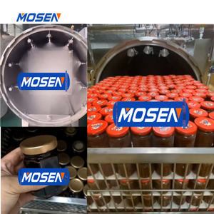 <span class=keywords><strong>Autoclave</strong></span> Industriale Personalizzabile per Sterilizzazione ad Alta Pressione di Bottiglie di Vetro e Alimenti - Product Image 6