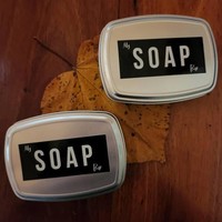 Emballage cadeau personnalisé en relief, boîte à savon réutilisable pour voyage avec couvercle