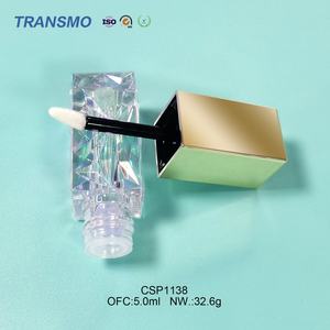 Emballage de baume à lèvres, tubes de gloss à lèvres dorés, emballage carré pour baume à lèvres - Product Image 5