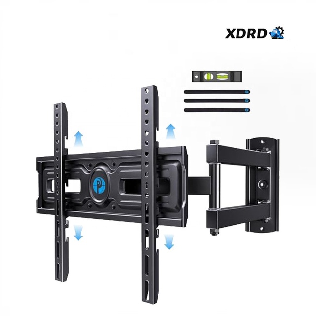 Heavy Duty Rotatable TV Wall Bracket Articulating Extendable Arm TV Mount Max Load 35KG Adjustable Swivel TV Wall Mount