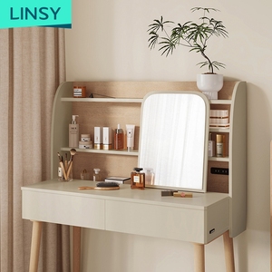 LINSY Moderna Cómoda Convertible con Espejo Blanco de 1 Metro con Instalación en Pared RG1C-A - Product Image 2