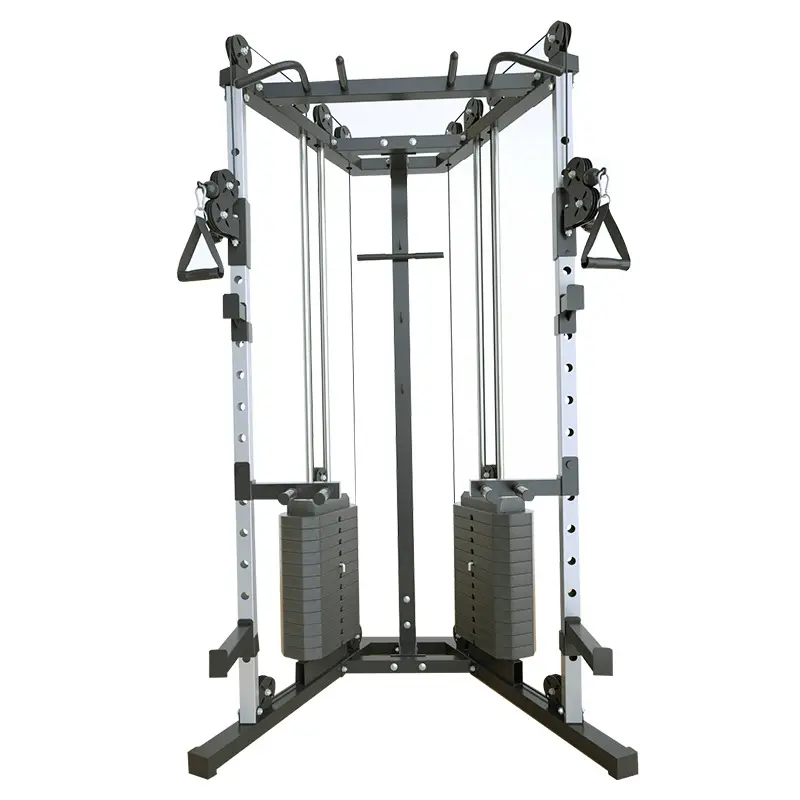 Completo per la casa e la stazione multifunzione commerciale alta Pull down Stand Squat e attrezzatura Pull-Up per l'allenamento Fitness