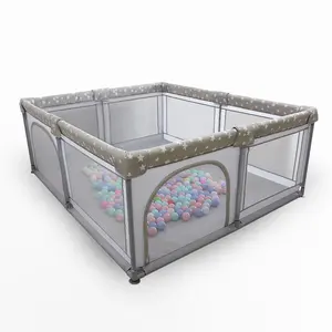 European Standard Baby Playpen Fence, Cheap Travel Safety Kids' Playpens, Children Large Fabric Baby Playpen