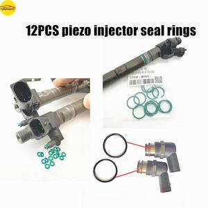 12 pièces CRIN Piezo Injecteur Joint De Retour D'huile Électrovanne Joint Anneaux En Caoutchouc Kits De Réparation pour BMW Benz Land Rover <span class=keywords><strong>Volkswagen</strong></span> - Product Image 3
