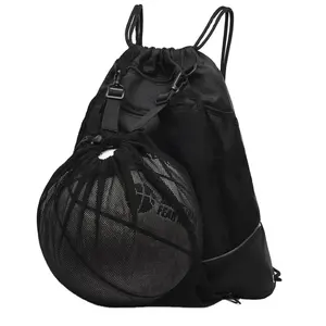 Leisure Drawstring Backpack Waterproof Basketball Bag Outdoor Sports Bags Multifunctional Cycling Backpack Sport Bags Football