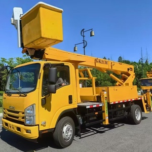 Sollevatore per camion a braccio isolato da 21 metri 45 KV veicolo aereo da lavoro isolato secchio elettrico per riparazione e manutenzione di emergenza - Product Image 3