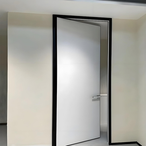 Puerta Interior de Aluminio y Madera de Alta Calidad, Aislamiento Acústico, Impermeable, para Oficina, Hotel, Apartamento, Tamaño y Color Personalizables - Product Image 3