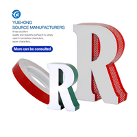 Bobines de lettres en aluminium pour enseignes LED Channelume, bobines de lettres en aluminium, surface enduite imperméable, modèle LY-5, épaisseur personnalisée