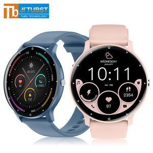 สมาร์ทวอทช์แฟชั่นทรงกลม รุ่น ZL02 ซีรีส์ ZL02C <span class=keywords><strong>ZL02D</strong></span> Pro กันน้ำ สายรัดข้อมือติดตามการออกกำลังกาย นาฬิกาสมาร์ทวอทช์สำหรับผู้ชายและผู้หญิง - Product Image 1