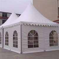 Chapiteau transparent de luxe pour l'extérieur Grandes tentes gonflables pour événements 100 places pour les fêtes