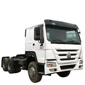 China Sinotruck Howo Tractor Truck Goedkope Gebruikte Trekker Vrachtwagen Hoofd Te Koop Tweede Hand Paard
