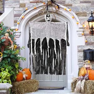 Halloween Decoration Props Terrible Human Skeleton Haunted House Outdoor Hanging Ghost of Terror - Product Image 2