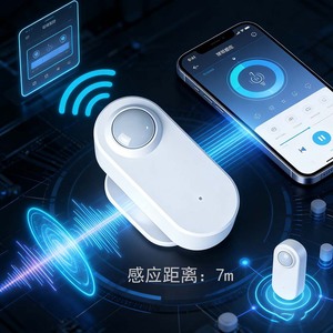 Tuya Human Presence Radar Sensor Battery Powered Smart Automation Motion Detector No <b>Wiring</b> For Intelligent Scene Linkage - Product Image 3