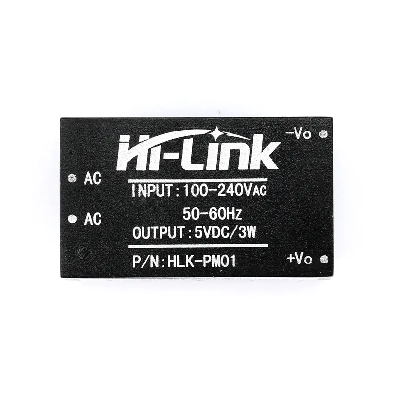 Hlk-pm01 AC-DC isolierte 220V bis 5V 3,3 V 12V 24V Schalt leistungs modul Relais HLK-PM01 HLK-PM03 HLK-PM12 HLK-PM24