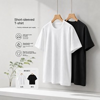 T-shirt uni à manches courtes Dusan Ice-feel 230g, séchage rapide, col rond, décontracté, pour homme et femme, OEM neuf