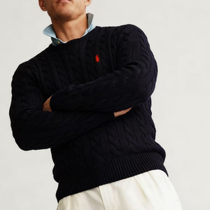 Pulls pour femmes de qualité supérieure, style coréen, <span class=keywords><strong>pull</strong></span> de créateur, décontracté, à manches longues, tricoté pour l'hiver, fournisseur, rayé avec LOGO - Product Image 3